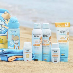 کرم ضد آفتاب SPF50 ایزدین 100% معدنی مخصوص پوست شکننده کودکان و نوزادان (+6 ماه)